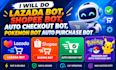 do lazada bot, shopee bot, auto checkout bot, pokemon bot auto purchase bot