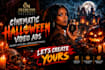 create a cinematic halloween horror video