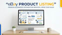 creat and optimize ebay product listing