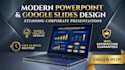 design modern powerpoint and google slides presentation