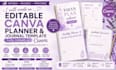create an editable canva planner and journal template