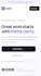 build a responsive landing page