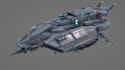 create game ready 3d spaceship assets for unity and unreal engine games