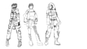 design a scifi character