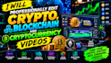professionally edit crypto, blockchain and cryptocurrency video
