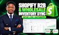 shopify b2b wholesale inventory sync multichannel automation baselinker plimdor