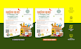 redesign your ai generated flyer for professional printing