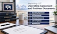 prepare your wyoming llc operating agreement and business documents