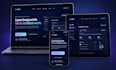 build a responsive landing page