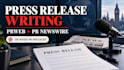 write and submit press release PR newswire prweb PR distribution PR writing