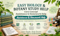 write professional biology notes, clear the concepts and academic content