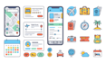 design modern e commerce vector icon set