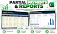 create a custom excel invoice and payment tracker