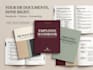 write and design employee handbook, HR policies, sops, job descriptions