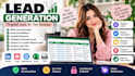 do CRM data entry, data management, and lead generation