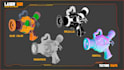 create stylized 3d game props with custom textures