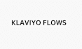 design klaviyo flows template design