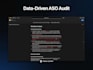 make an aso audit with metadata and visual deliverables