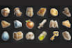 create custom pixel art game icons and inventory items