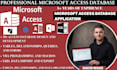 develop custom microsoft access database applications