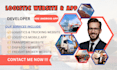 build a logistics website trucking dispatch cargo website