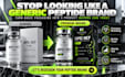 design research peptide vial label peptide label design peptide packaging design