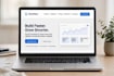 design a modern responsive website and landing page using HTML and CSS