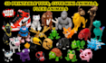 create 3d printable toys, cute mini animals, flexi animals, stl figurine model