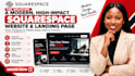 build squarespace website design, redesign squarespace website development