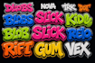 do graffiti,bubble,fatty,street art,lettering logo