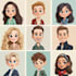 draw cute cartoon characters