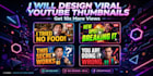 design viral clickbait youtube thumbnail