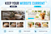 update your wordpress website content and page layout