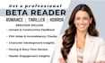 paranormal contemporary dark romance beta reader, romantasy, romance beta reader