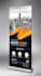design professional roll up banner and standee