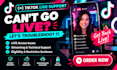 troubleshoot tiktok live access, streaming, and technical issues