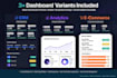 build responsive admin provider and customer booking dashboard