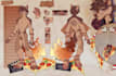 draw highly detailed furry ref sheet, anthro ref sheet, nsfw ref sheet, fursona
