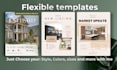 design commercial real estate open house flyers