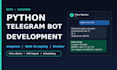 build a python telegram bot with aiogram and web scraping