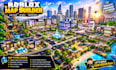 build custom roblox maps, building , roblox map building, models , city map