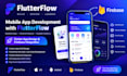 flutterflow mobile app development, flutter app design and firebase integration