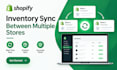 set up shopify inventory sync between multiple stores product sync and stock