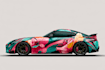 create car wrap, car wrap design , van wrap design