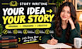 ghostwrite your fiction story, book or novel outline