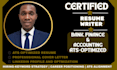 write a banking finance and accounting resume