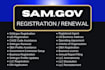do samgov registration, uei, cage code and renewal