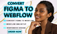 build a webflow website, landing page or figma to webflow