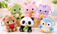 turn your image into a physical plush, squishmallows, keychain, plush pattern