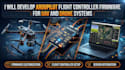 develop ardupilot flight controller firmware for uav and drone systems